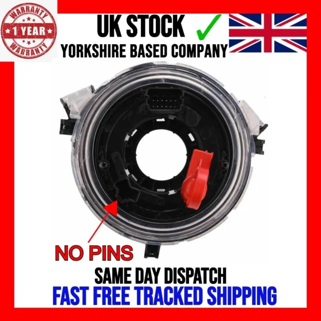 New Clock Spring Spiral Cable Squib Ring Fits Audi Q7 4Lb 2006-15 4E0953541B