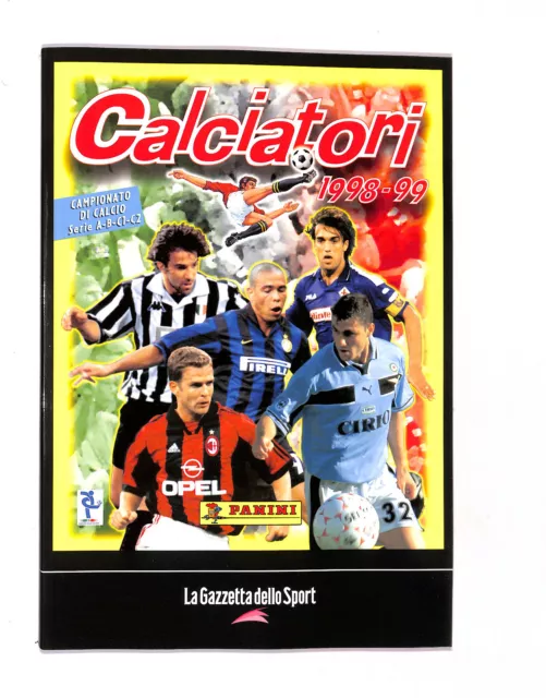 EBOND La Gazzetta dello Sport Figurine Calciatori 1998/99 Libro LI018710