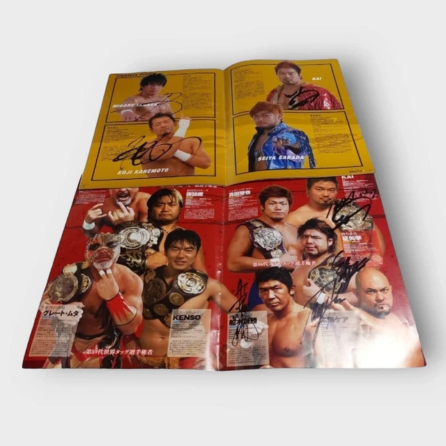 Pomplent ALL JAPAN PRO-WRESTLING Pamphlet Set £57.50 - PicClick UK