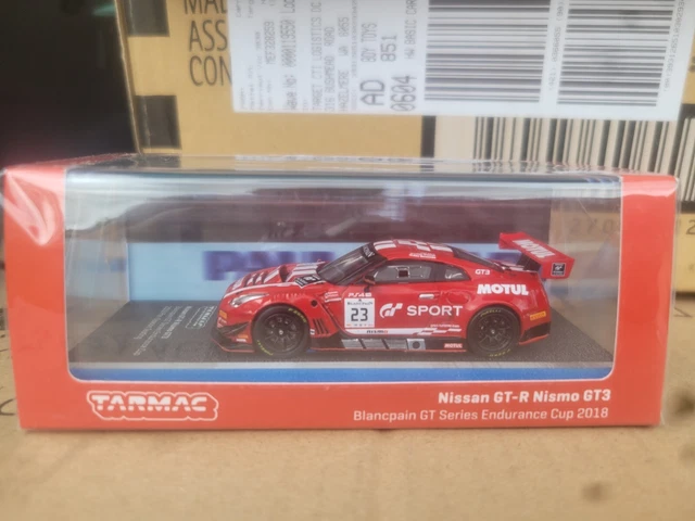 Tarmac Works 1/64 Nissan GT-R R35 Nismo GT3 - #123 Nürburgring 24h 2013 - Neuf