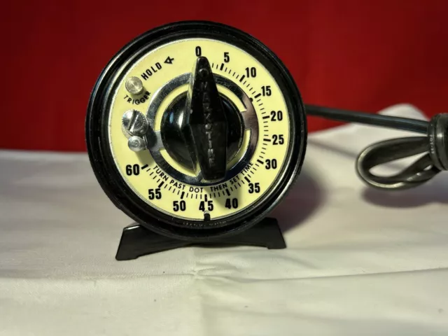 Vintage Mark Time Electric Timer Darkroom Photography 60 Sec