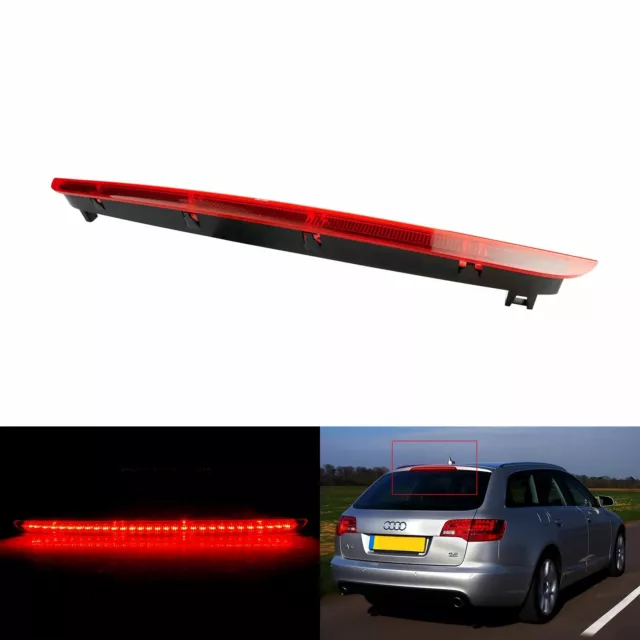 1pc LED Rear Third High Level Brake Light For Audi A6 S6 RS6 C6 Avant 2005-2011