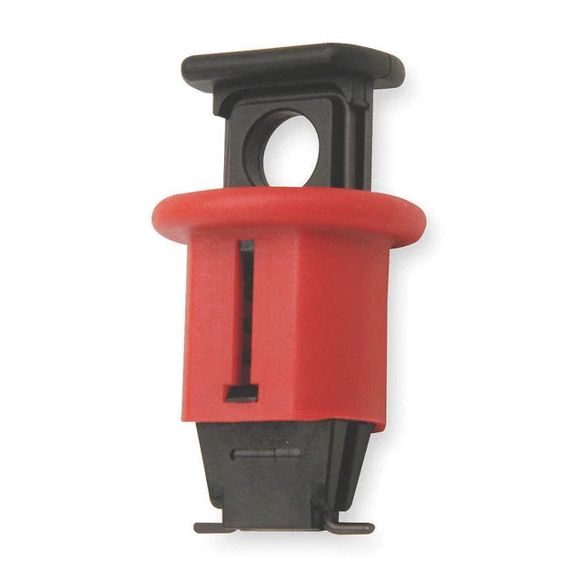 BRADY 90844 Breaker Lockout,Mini,Pin Out,Pushbutton