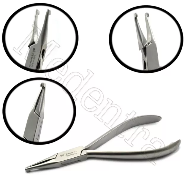 Arc Pince pour Élimination de Broche et arc fils,Orthodontie How pince Droit Lab