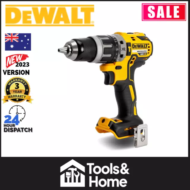 Dewalt Next Generation 18V XR Li-Ion 2 Speed Hammer Drill Bare Unit - DCD796N-XE