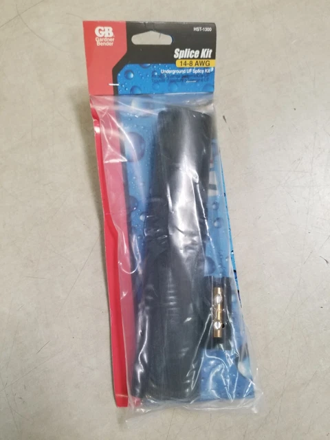 Gardner Bender HST-1300 14-8 AWG UF Splice Kit 8" - Above or Below Ground Seal