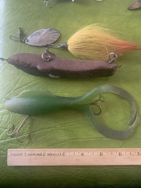 Vintage Rubber Fishing Lure FOR SALE! - PicClick