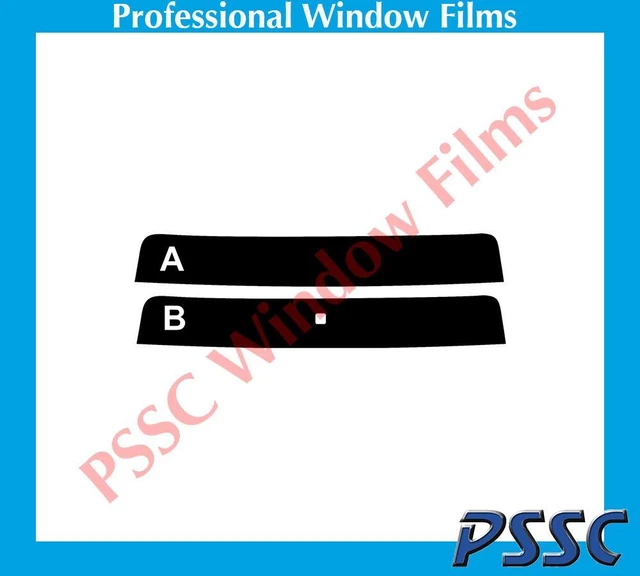 PSSC Pre Cut SunStrip Car Auto Window Tint Films - Nissan Note 5 Door 2006-2013