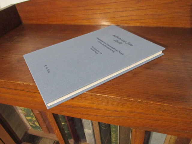 Helmut Bansa BUCHRESTAURIERUNG 2000 Buchdruck BUCHEINBAND Papier BUCHBINDER 2