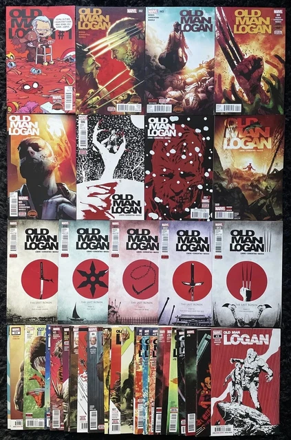 Old Man Logan #1-49 (Lot of 42) 2015 Marvel Comics #1 Skottie Young - Wolverine