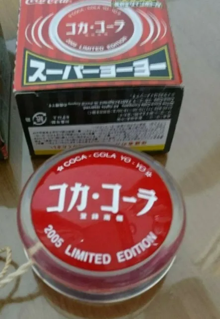 70`s Yo-Yo collection Coca Cola Super YoYo Japan Limited Edition 2005 New Old