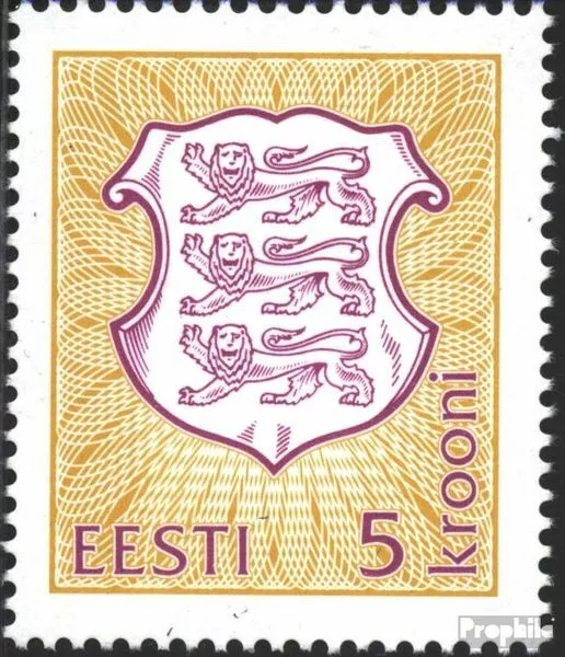 Briefmarken Estland 1993 Mi 210a gestempelt