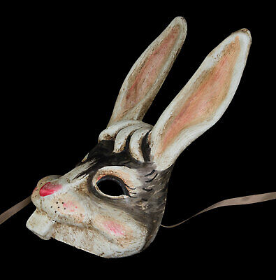Mask from Venice Rabbit Hare IN Paper Mache Prestige Luxury 22283 X26 2