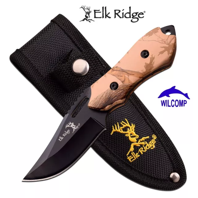 ELK RIDGE Hunting Survival Knife with Sheath ER-562BC Outdoor Survival