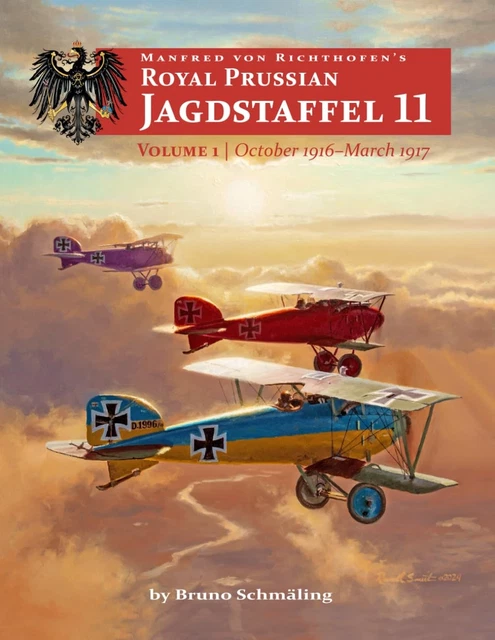 MANFRED VON RICHTHOFEN S Royal Prussian Jagdstaffel 11 Volume 1 manfred-von-richthofen-s-royal-prussian-jagdstaffel-11-volume-1