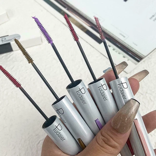 4D Mascara 9 Color Waterproof Quick Dry Curl Eyelash Mascara Makeup Q4O5