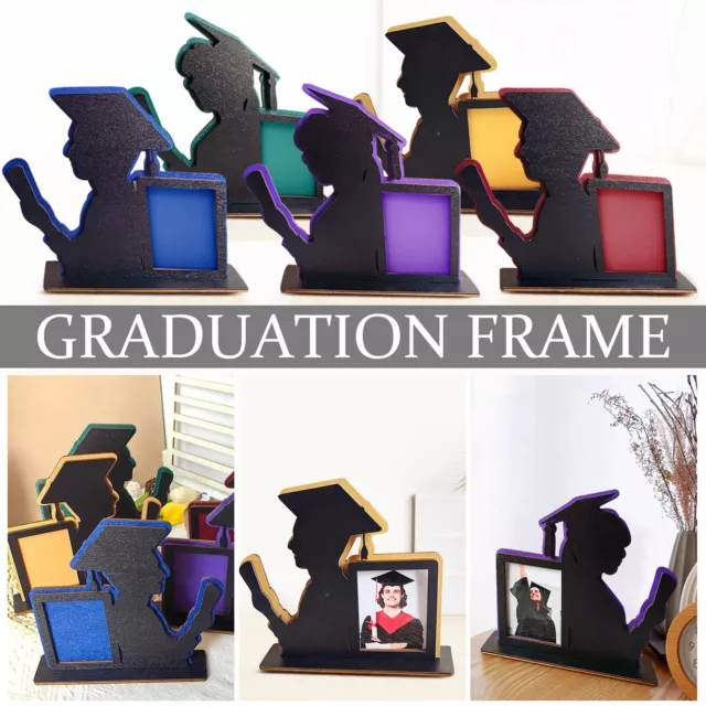 Commemorate Graduation Memories With This High-quality Wooden Photo Frame