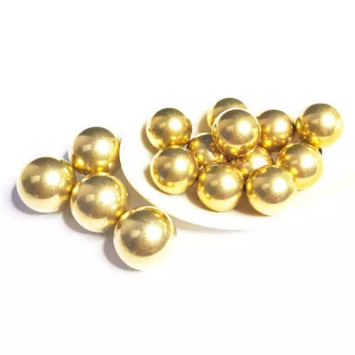 Dia 0.9mm-45mm Brass Bearing Balls  High Precision Solid Steel Balls Smooth Ball