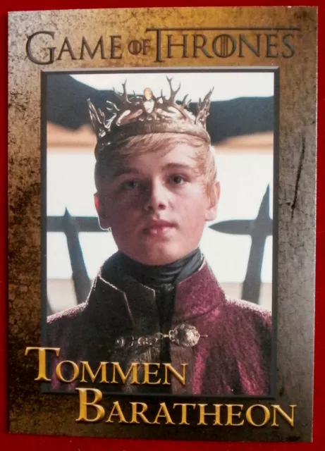 GAME OF THRONES Season 4 - Card #89 - TOMMEN BARATHEON - Rittenhouse 2015