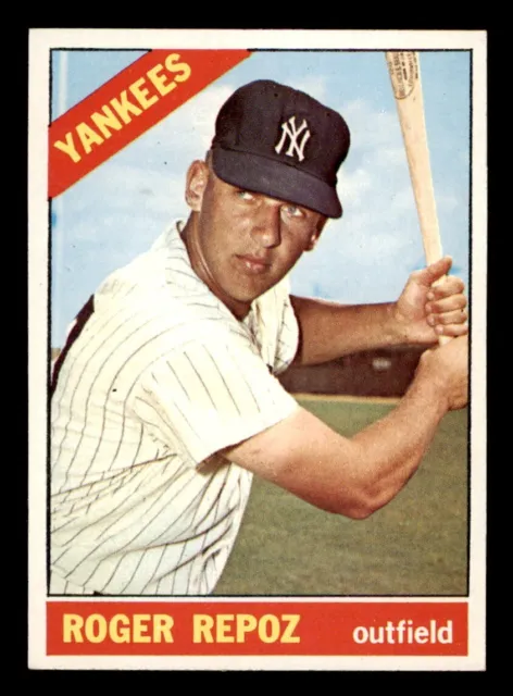 1966 Topps Baseball #138 Roger Repoz NM/MT