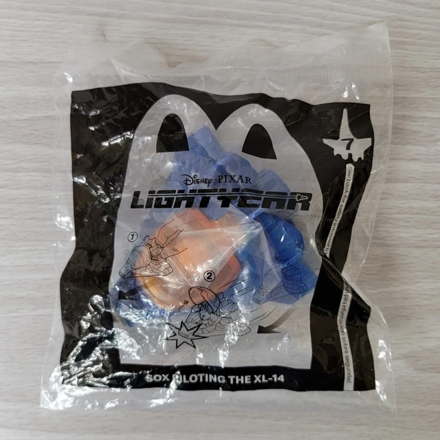 2022 MCDONALD'S DISNEY Pixar Lightyear Happy Meal Toy Sox Piloting XL