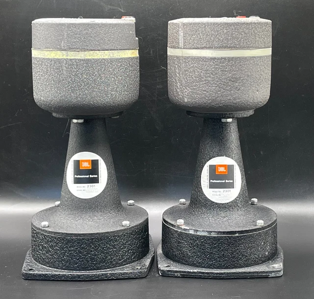 Haut-parleurs JBL 2461 Vintage – 16 Ohms, Paire D’enceintes Avant