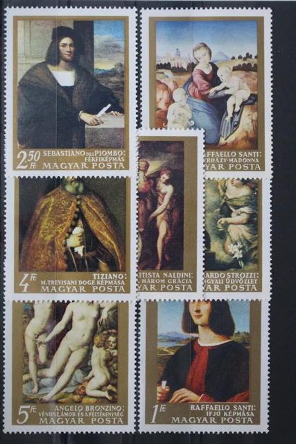 Ungarn 2465-2471 postfrisch #UU715