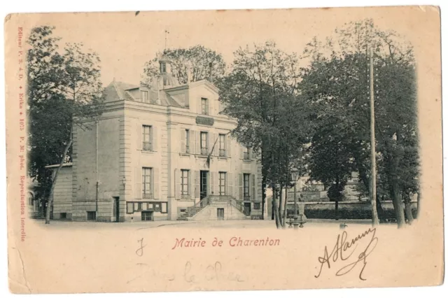 CPA 94 - CHARENTON (Val de Marne) - Carenton City Hall - single two