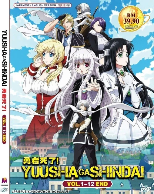 DVD ANIMÉ YUUSHA ga Shinda ! Vol.1-12 End Complete ENGLISH DUB Box Set ...