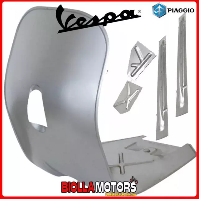 Kit Scudo Completo Pedana Restauro Con Rinforzi Vespa 50 N,L,R 1963-1981 Lamiera