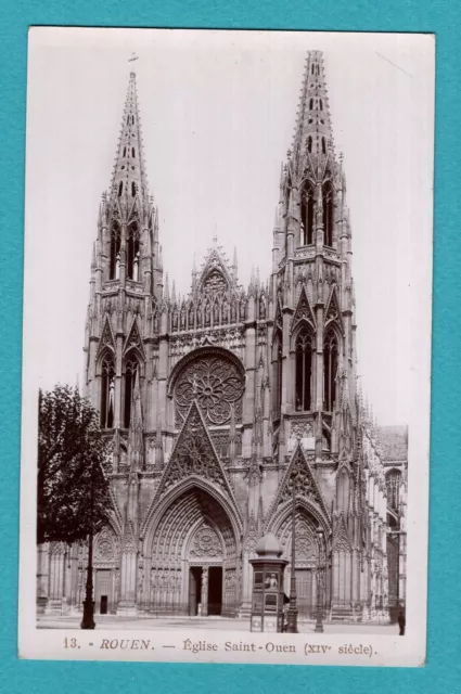 Rouen - église Saint-Ouen  : CPA , Carte Postale ancienne /Ld