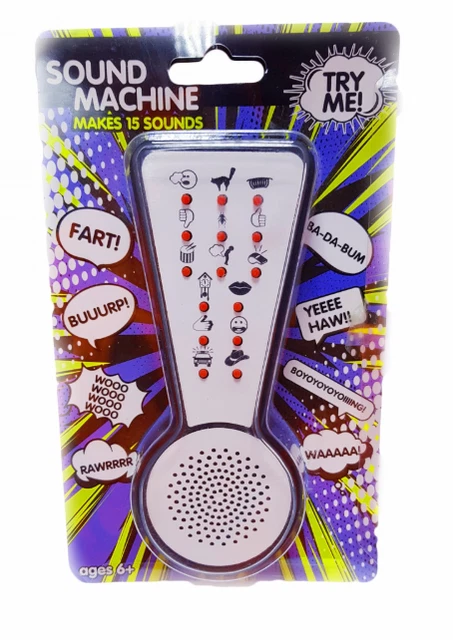 NOVELTY SOUND EFFECTS Machine Sound Effect Prank Toy - 15 Assorted ...