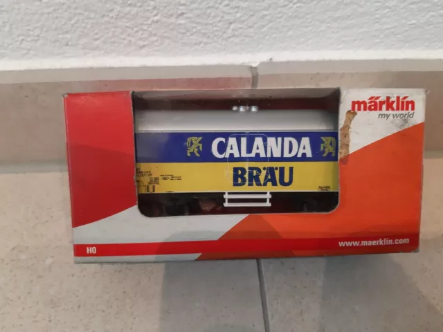 Märklin H0 Kühlwagen Calanda Bräu 4415 Epoche V