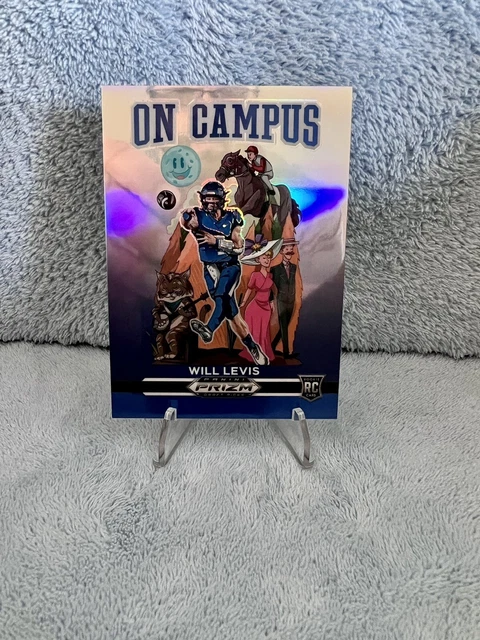 2023 Prizm Draft Picks Football Rookie Will Levis On Campus OC-3 Titans