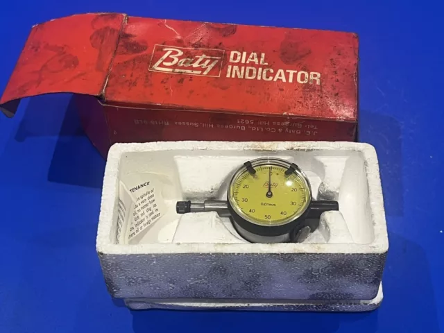 Baty Dial Indicator D-6 0.01mm