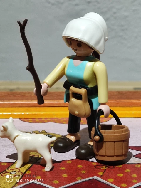 Lot De 2 Pièces Playmobil - Saris/tuniques Lilas Pour Personnages (bergères, Romains) - Pour Crèche Ou Diorama