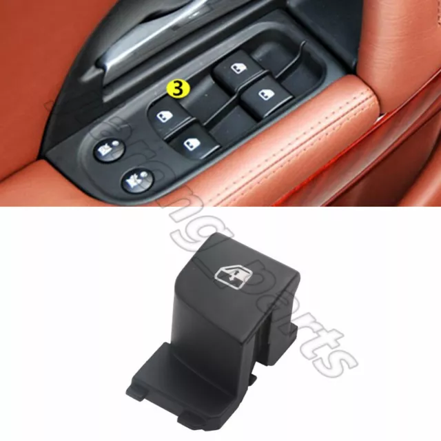 Auto Window Master Switch Button Cover No.3 For Maserati Quattroporte 4.2/4.7