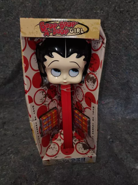 Betty Boop Giant Pez Candy Dispenser 12" New in Box