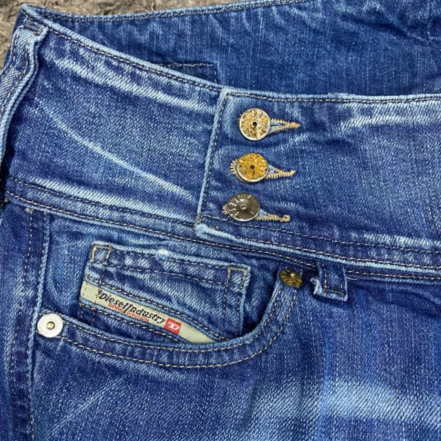 Diesel Industry Cherock Jeans Womens 27x31 Denim Division Cute Closure Pants