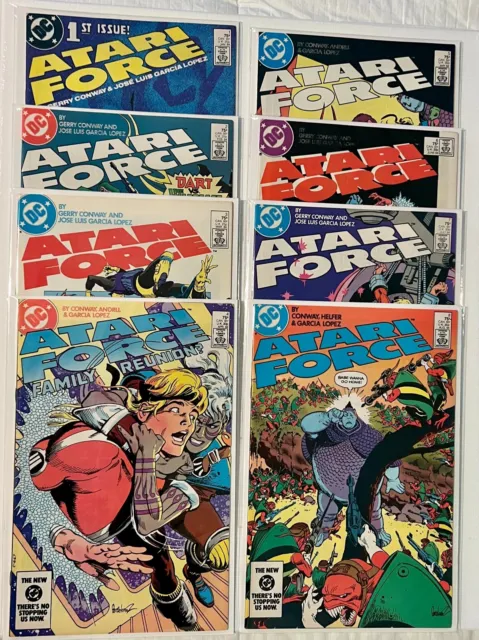 Atari Force Issues #1-8  (1984) Dc Comics - Near Mint