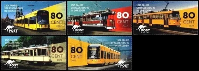 Postmodern: " 150 Années Tramway Dresden ", Lot , Neuf