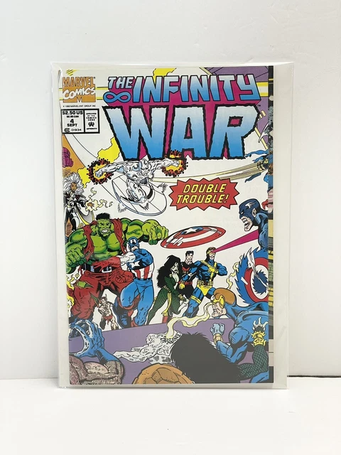 Infinity War #4 (1992) Marvel Comics NEWSSTAND VARIANT RARE