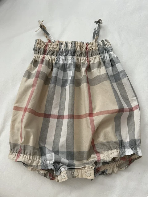 Burberry Baby Romper, età 12 mesi