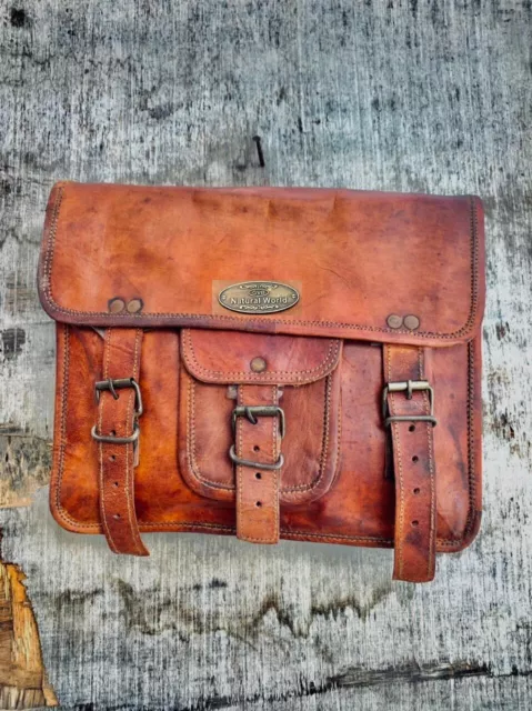 Femmes Cuir Vintage 1 Poche Messager Porte-Monnaie Fourre-Tout Sac à Main Neuf