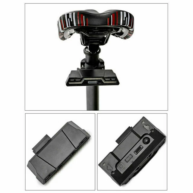 Bicycle LED Tail Light Turn Signal Rear Brake Lamp USB Rechargeable Night Safety