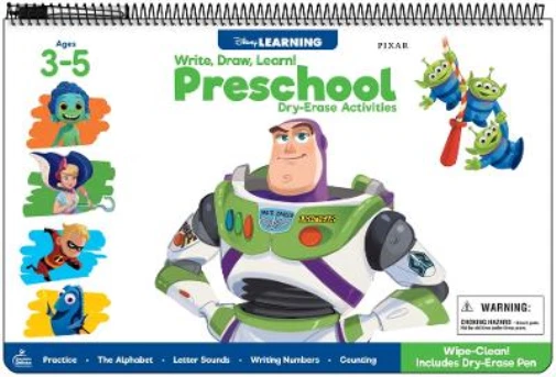 Write, Draw, Learn! Preschool Dry-Erase Activities (Spiral Bound) (UK IMPORT)