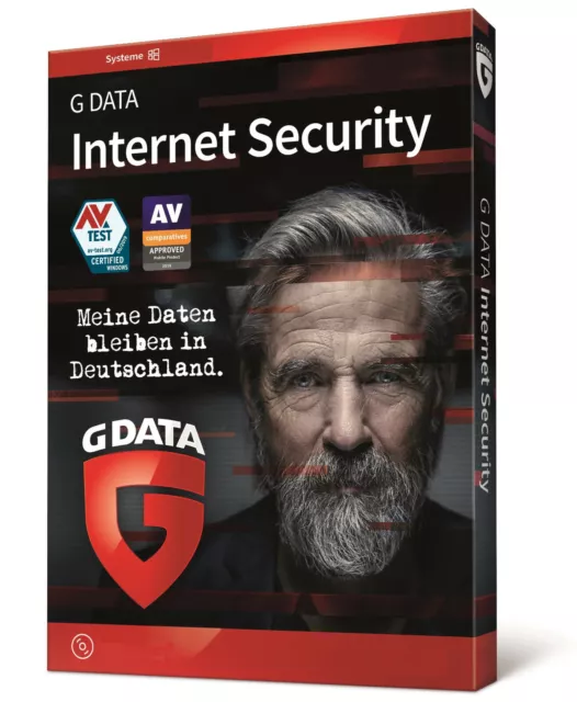 G DATA Internet Security 2024 2 PC / Geräte Vollversion | Upgrade GData DE NEU