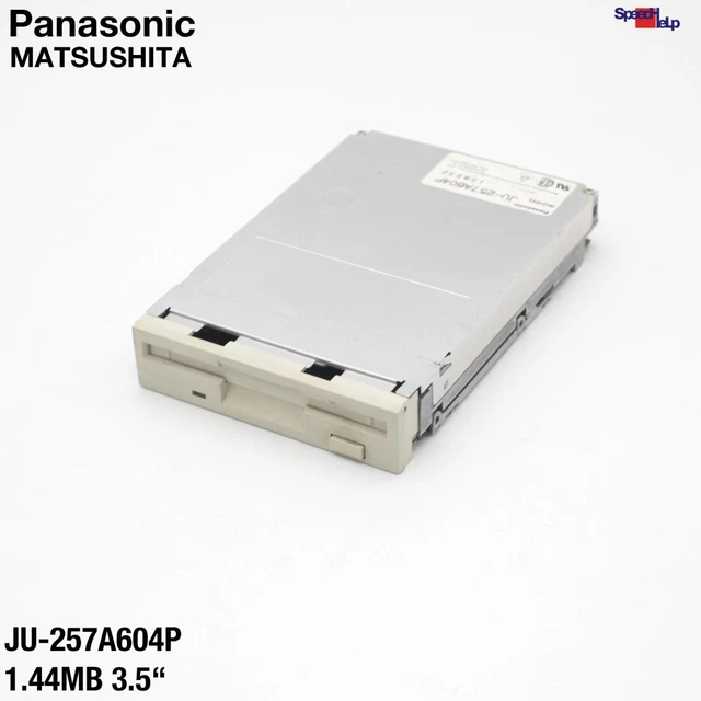 Lecteur De Disquette Interne Panasonic 3,5" 1,44 Mo – Noir, Neuf, IDE, PC/Mac