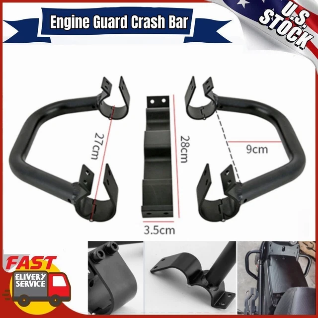 Pair Motorbike Engine Guard Highway Crash Bars Body Frame Falling Protectors US