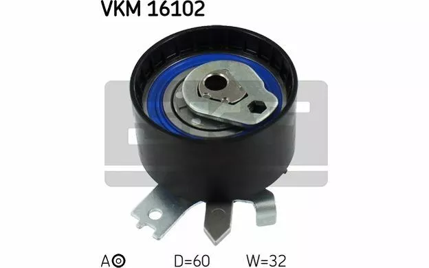 SKF Galet tendeur pour RENAULT SCÉNIC CLIO DACIA LOGAN NISSAN NOTE VKM 16102